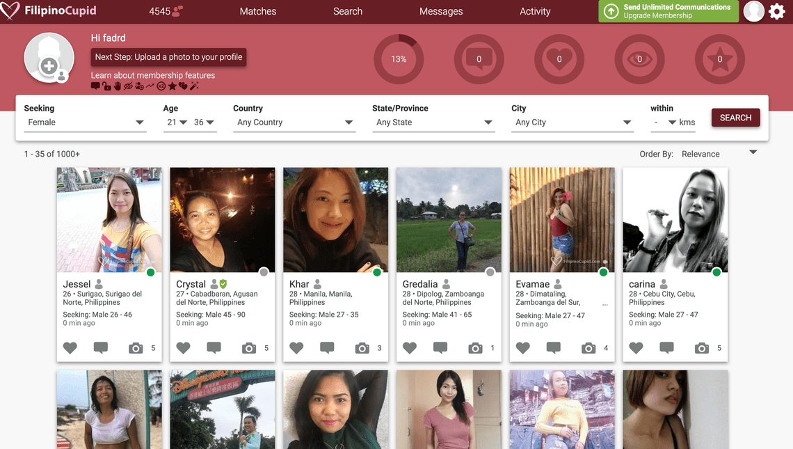 Filipino Cupid com True Review